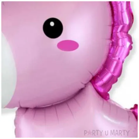 xx balon foliowy 24 fx konik rozowy pakowany