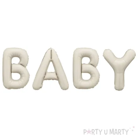 xx balon foliowy baby 140x43 cm bez