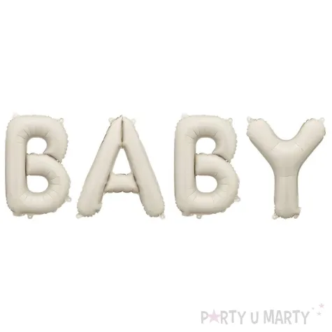 xx balon foliowy baby 140x43 cm bez