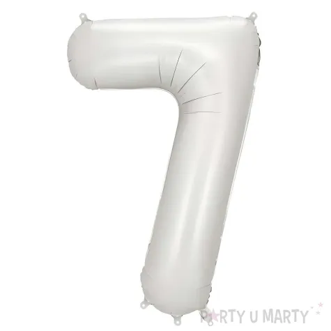 xx balon foliowy cyfra 7 86cm srebrny