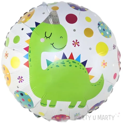 xx balon foliowy dinozaur w czapeczce 18