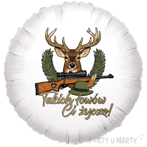 xx balon foliowy dla mysliwego takich lowow