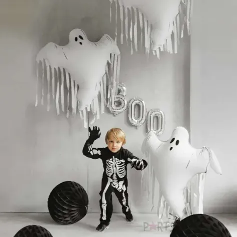 xx balon foliowy duch z fredzlami 93x86 cm mix