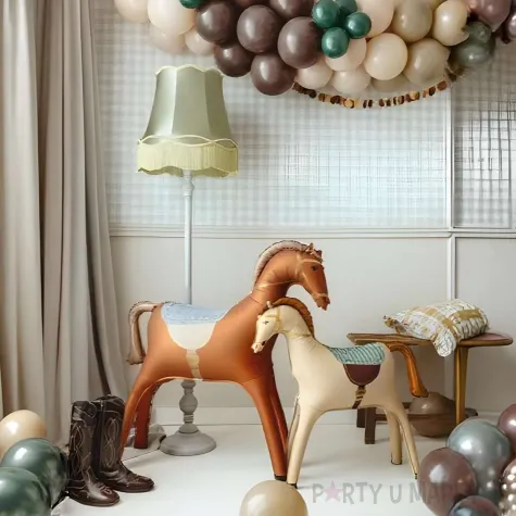 xx balon foliowy kon 112x97 cm mix