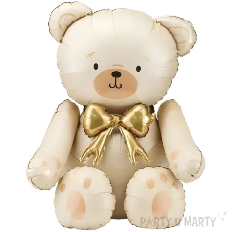 xx balon foliowy mis 75x84 cm kremowy