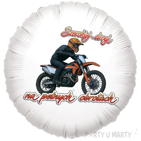 xx balon foliowy motocykle motocross