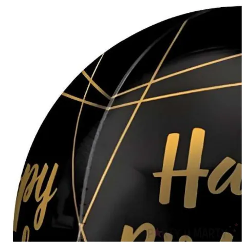 xx balon foliowy orbz kula urodzinowy pakowany