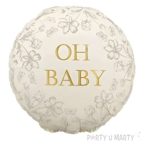 xx balon foliowy pastylka oh baby 35x35 cm mix