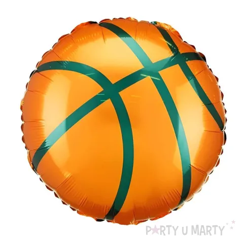 xx balon foliowy pilka do koszykowki 35x35 cm mix