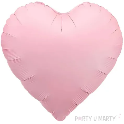 xx balon foliowy serce 45cm rozowy