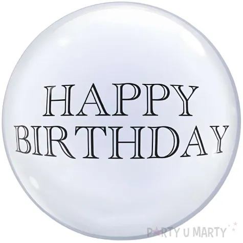 xx balon takara bubble balloon happy birthday drukowane 330 mm 10 szt