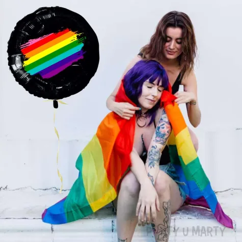 xx balon tecza lgbt