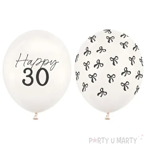 xx balony 30 cm 30 pastel off white 1 op 50 szt