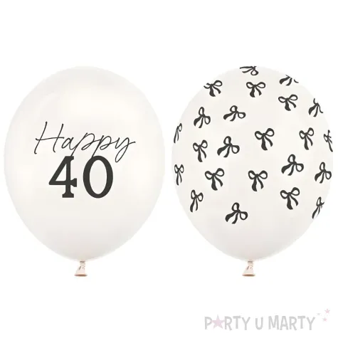 xx balony 30 cm 40 pastel off white 1 op 50 szt