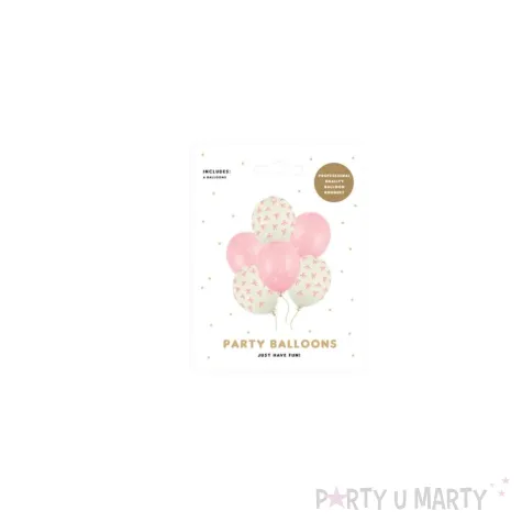 xx balony 30 cm kokardki mix 1 op 6 szt