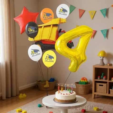 xx balony 4 urodziny budowa