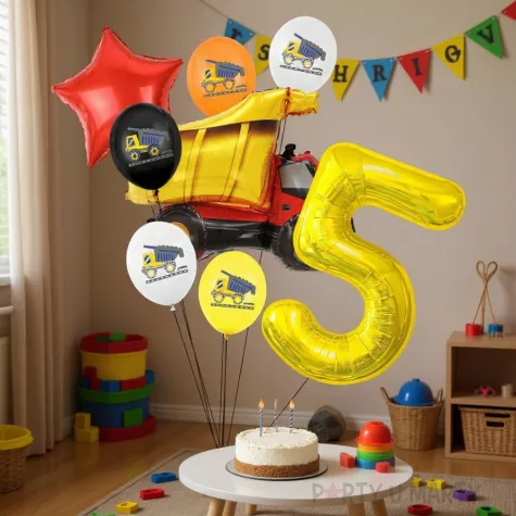 xx balony 5 urodziny budowa