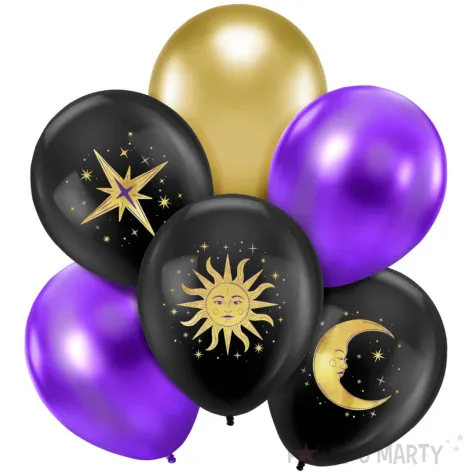 xx balony andrzejki 12cali 6 szt zestaw