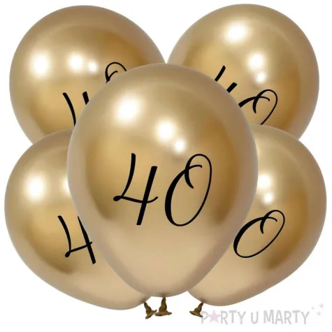 xx balony beauty charm 40 platynowe j z ote 12 5 szt