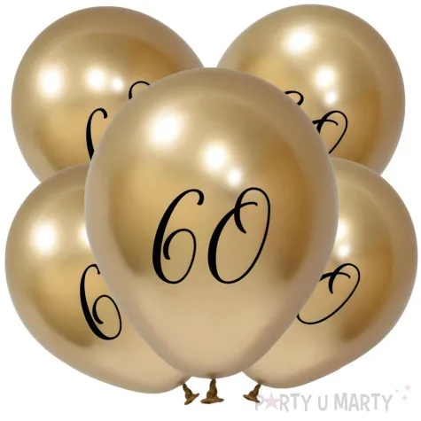 xx balony beauty charm 60 platynowe j z ote 12 5 szt