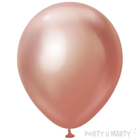 xx balony beauty charm platynowe rozowo zlote 18 5 szt