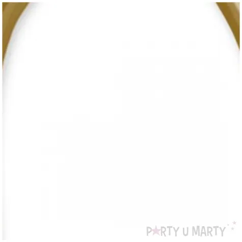 xx balony db6 rurki wloskie shiny zlote 50 szt