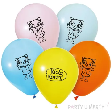 xx balony kicia kocia 12 5 szt