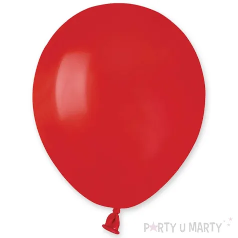 xx balony pastelowe czerwone a50 13 cm 20 szt