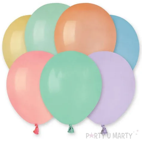 xx balony pastelowe macaron a50 13 cm 20 szt