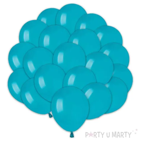 xx balony pastelowe turkusowo niebieskie a50 13 cm 20 szt