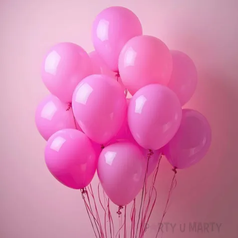 xx balony strong 43cm pastel fuchsia 1 op 25 szt