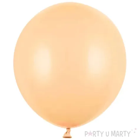 xx balony strong 43cm pastel light peach 1 op 25 szt