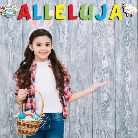 xx baner alleluja kolorowa