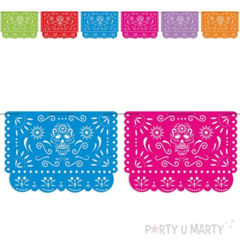 xx baner muertos kolorowe serwetki x6