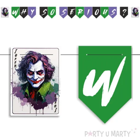 xx baner szalony joker why so serious