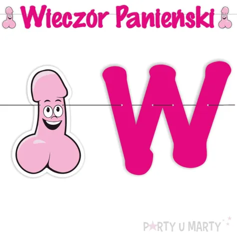 xx baner wieczor panienski peniski usmiechniete 2m
