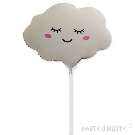 xx bfk balon foliowy 14 fx chmurka matowa creamy latte