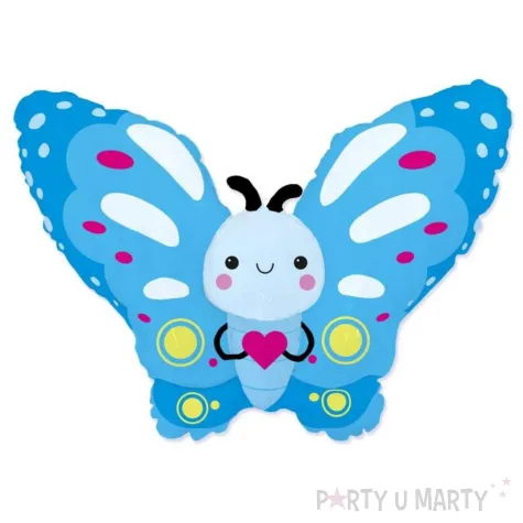 xx bfk balon foliowy 14 fx motylek niebieski
