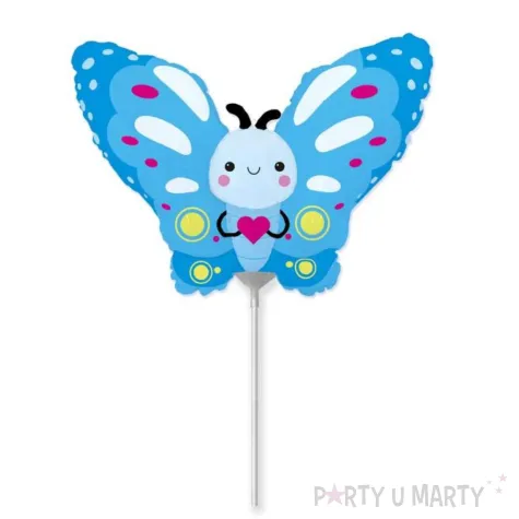 xx bfk balon foliowy 14 fx motylek niebieski