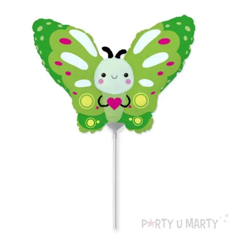 xx bfk balon foliowy 14 fx motylek zielony