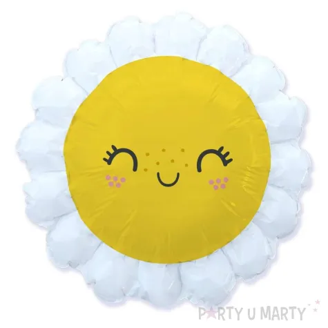 xx bfk balon foliowy 14 fx usmiechnieta stokrotka