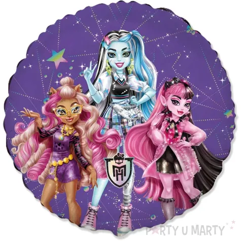 xx bfk balon foliowy 18 fx monster high niepakowany