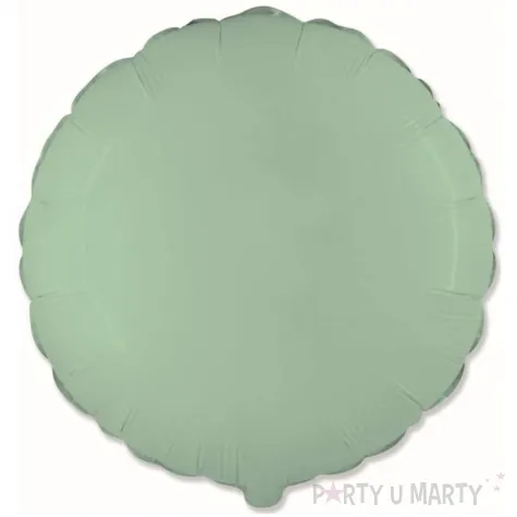 xx bfk balon foliowy 18 fx okragly matowy mint