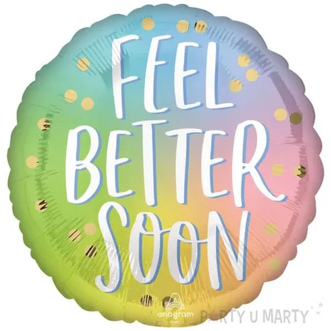 xx bfk balon foliowy 18 shp feel better ombre