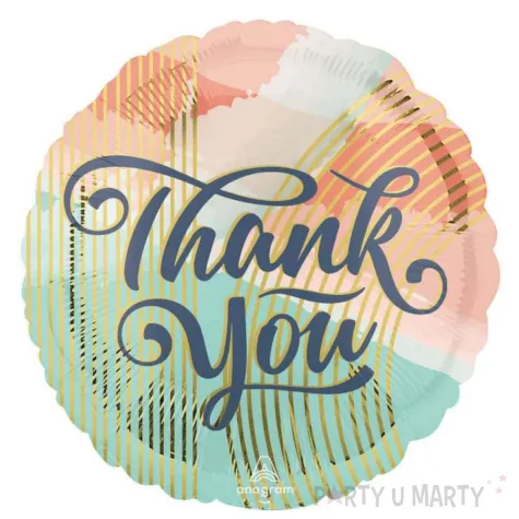 xx bfk balon foliowy 18 shp thank you pastel clouds