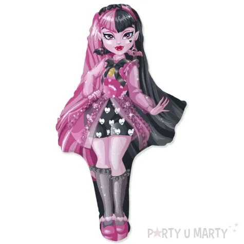 xx bfk balon foliowy 24 fx monster high draculaura niepakowany