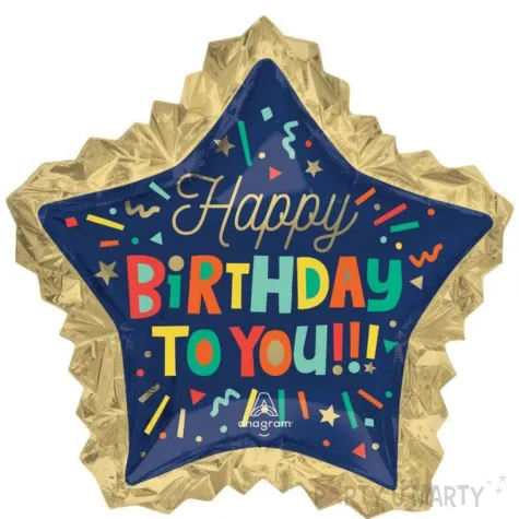 xx bfk balon foliowy bright birthday blocks