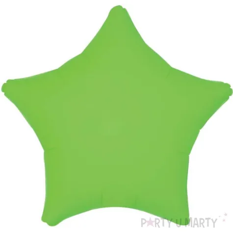 xx bfk balon foliowy gwiazda fluor zielony 19