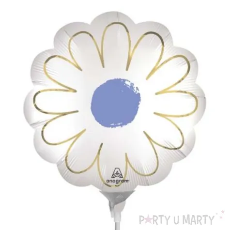 xx bfk balon foliowy mini shape purple daisy