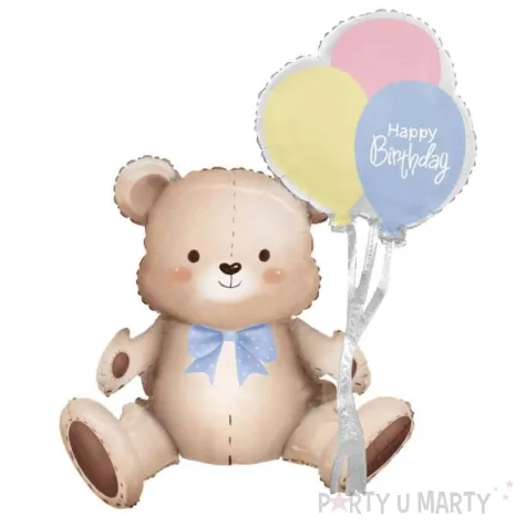 xx bfk balon foliowy mis z balonikami 41x76x31 cm